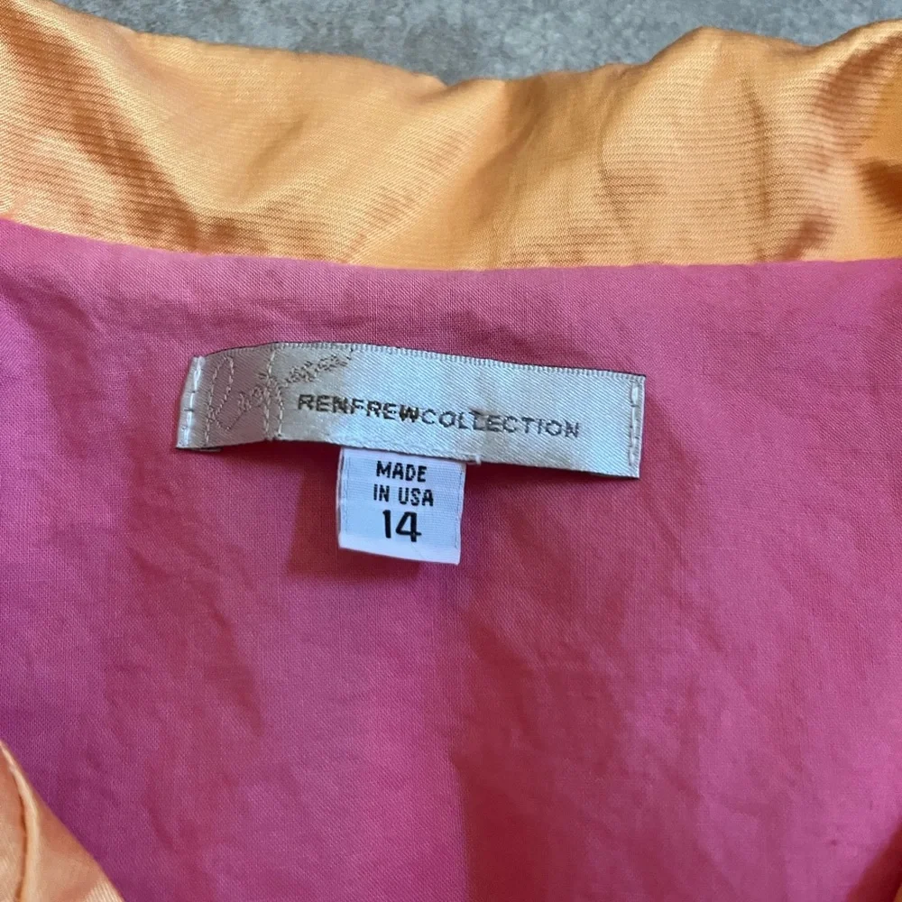 Renfrew collection satin women 14 jacket made in the USA